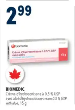 Familiprix BIOMEDIC, Hydrocortisone cream 0.5 % USP with aloe, 15 g offer