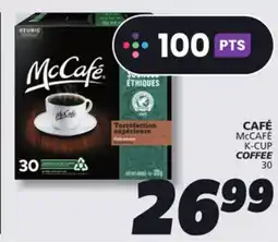 IGA McCAFÉ K-CUP COFFEE offer