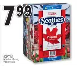 Familiprix SCOTTIES, Tissues, 9 packs offer