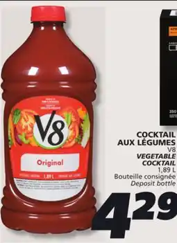 IGA V8 VEGETABLE COCKTAIL offer