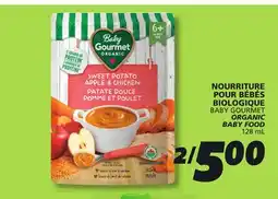 IGA BABY GOURMET ORGANIC BABY FOOD offer