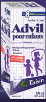 Familiprix ADVIL Ibuprofen children's, selected products offer