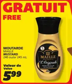 IGA MAILLE MUSTARD offer