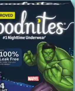 IGA GOODNITES TRAINING PANTS offer