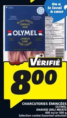 IGA OLYMEL SHAVED DELI MEATS offer