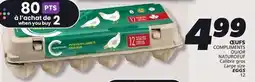 IGA COMPLIMENTS OR NATUROEUF EGGS offer
