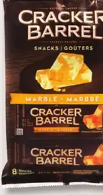 IGA CRACKER BARREL CHEESE SNACKS offer