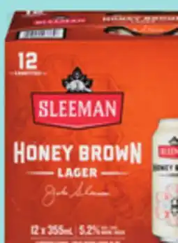 IGA SLEEMAN HONEY BROWN BEER offer