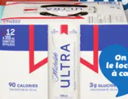 IGA MICHELOB ULTRA BEER offer
