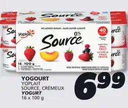 IGA YOPLAIT YOGURT offer