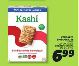IGA KASHI GO, GO ACTIVE ORGANIC CEREAL offer