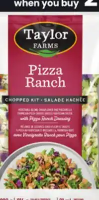 IGA TAYLOR FARMS CHOPPED SALAD KIT offer