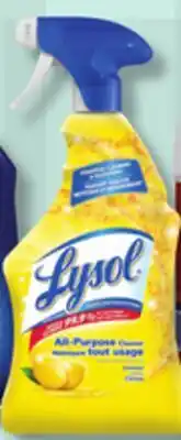 IGA LYSOL CLEANER offer