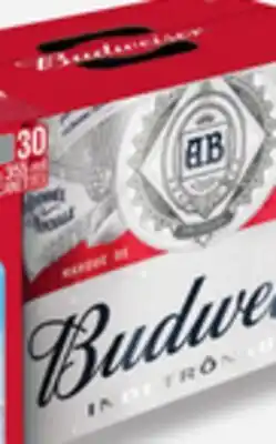 IGA BUDWEISER BEER offer