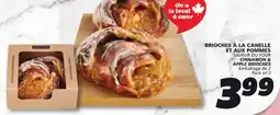 IGA SAVEUR DU FOUR CINNAMON & APPLE BRIOCHES offer
