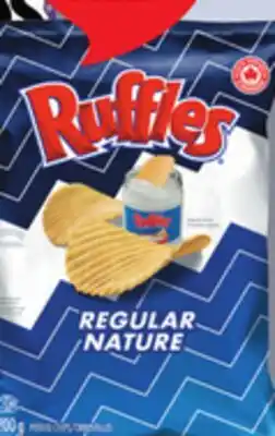 IGA RUFFLES CHIPS TORTILLA offer