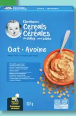 IGA GERBER BABY CEREAL OR SNACKS offer
