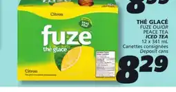 IGA FUZE OR PEACE TEA ICED TEA offer
