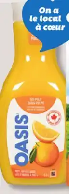 IGA OASIS REFRIGERATED FRUIT JUICE offer