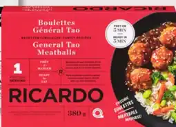 IGA RICARDO FROZEN MEAL offer