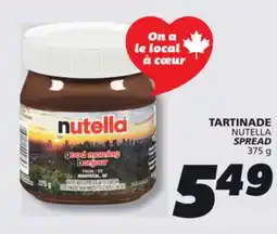 IGA NUTELLA SPREAD offer