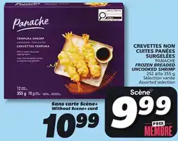 IGA PANACHE FROZEN BREADED UNCOOKED SHRIMP offer