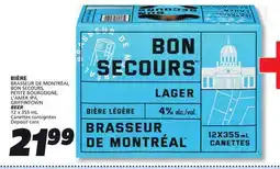 IGA BON SECOURS BEER offer