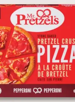 IGA MR PRETZELS FROZEN PIZZA offer