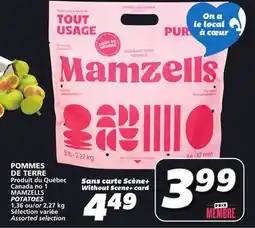 IGA MAMZELLS POTATOES offer