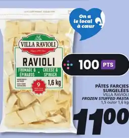 IGA VILLA RAVIOLI FROZEN STUFFED PASTA offer