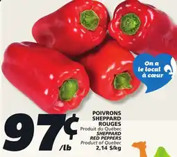 IGA SHEPPARD RED PEPPERS offer