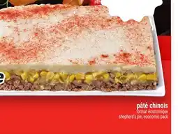 Metro PÂTÉ CHINOIS | SHEPHERD'S PIE offer
