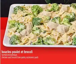 Metro BOUCLES POULET ET BROCOLI | CHICKEN AND BROCOLI BOW PASTA offer