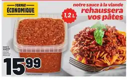 Metro SAUCE À SPAGHETTI | SPAGHETTI SAUCE offer