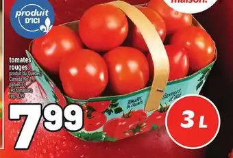 Metro TOMATES ROUGES | RED TOMATOES offer