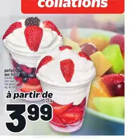 Metro PARFAIT AUX FRUITS | FRUIT PARFAIT offer