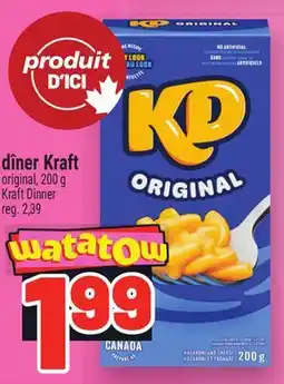 Metro DÎNER KRAFT | KRAFT DINNER offer