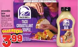 Metro ENSEMBLE TACO TACO BELL | TACO BELL TACO KIT offer