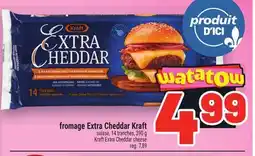Metro FROMAGE EXTRA CHEDDAR KRAFT | KRAFT EXTRA CHEDDAR CHEESE offer
