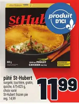 Metro PÂTÉ ST-HUBERT | ST-HUBERT FROZEN PIE offer