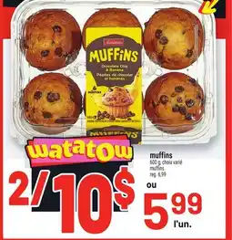 Metro MUFFINS offer