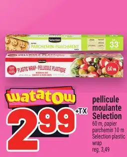 Metro PELLICULE MOULANTE SELECTION | SELECTION PLASTIC WRAP offer