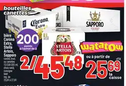 Metro CORONA EXTRA, STELLA ARTOIS, SAPPORO BEER offer
