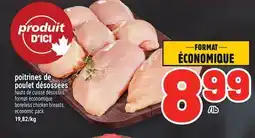 Metro POITRINES DE POULET DÉSOSSÉES | BONELESS CHICKEN BREASTS offer