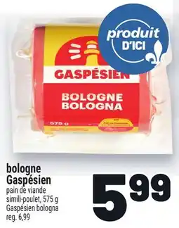 Metro BOLOGNE GASPÉSIEN | GASPÉSIEN BOLOGNA offer