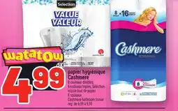 Metro PAPIER HYGIÉNIQUE CASHMERE | CASHMERE BATHROOM TISSUE offer