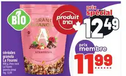 Metro CÉRÉALES GRANOLA LA FOURMI | LA FOURMI GRANOLA CEREAL offer