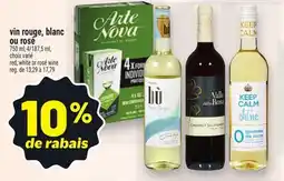 Metro VIN ROUGE, BLANC OU ROSÉ | RED, WHITE OR ROSÉ WINE offer