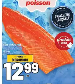 Metro FILETS DE TRUITE FRAIS | FRESH TROUT FILLETS offer