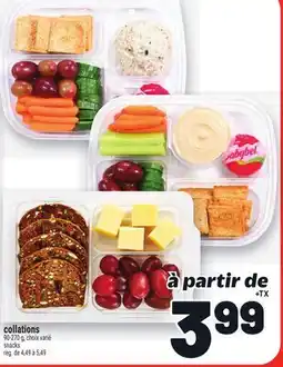 Metro COLLATIONS | SNACKS offer